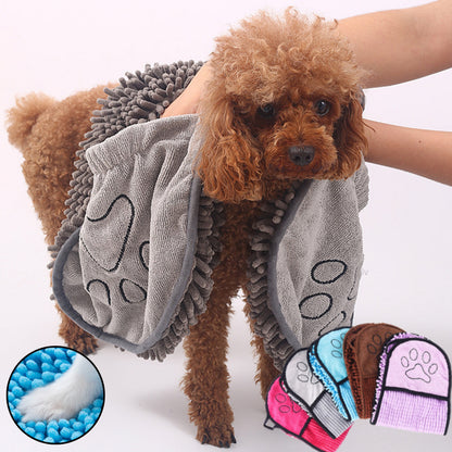 Dog Bathrobe Towel