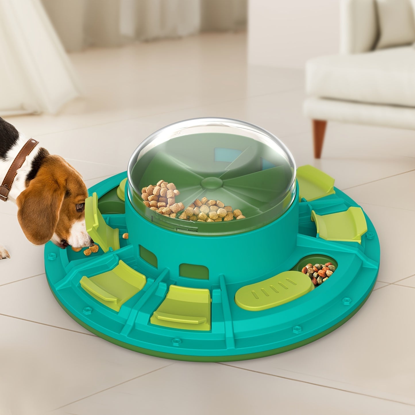 Interactive Puzzle Feeder Toy